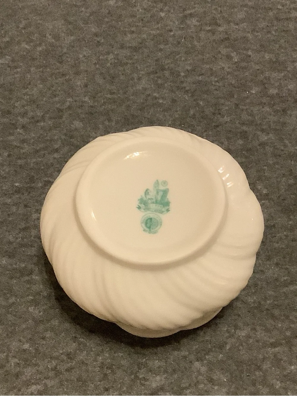 Vintage Belleek Ribbon & Bow Creamer and Open Sugar Bowl Set